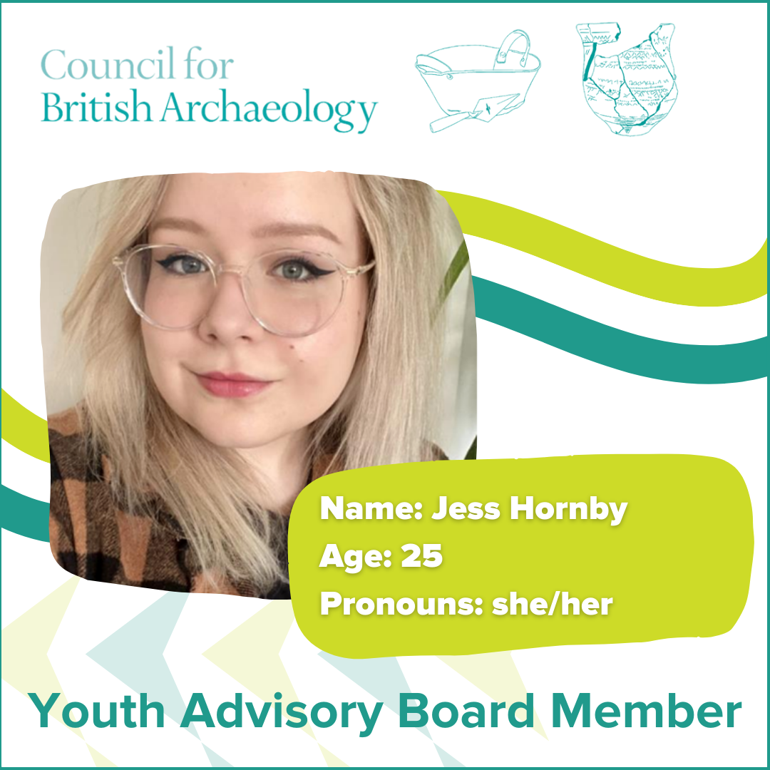 Picture of youth advisor Jess with pronouns and age