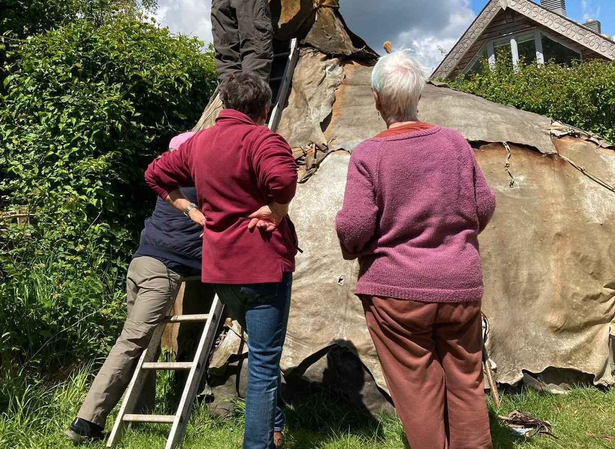 The Experimentalists (at Butser Ancient Farm)