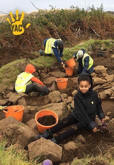 Excavating on the Isle of Mull!