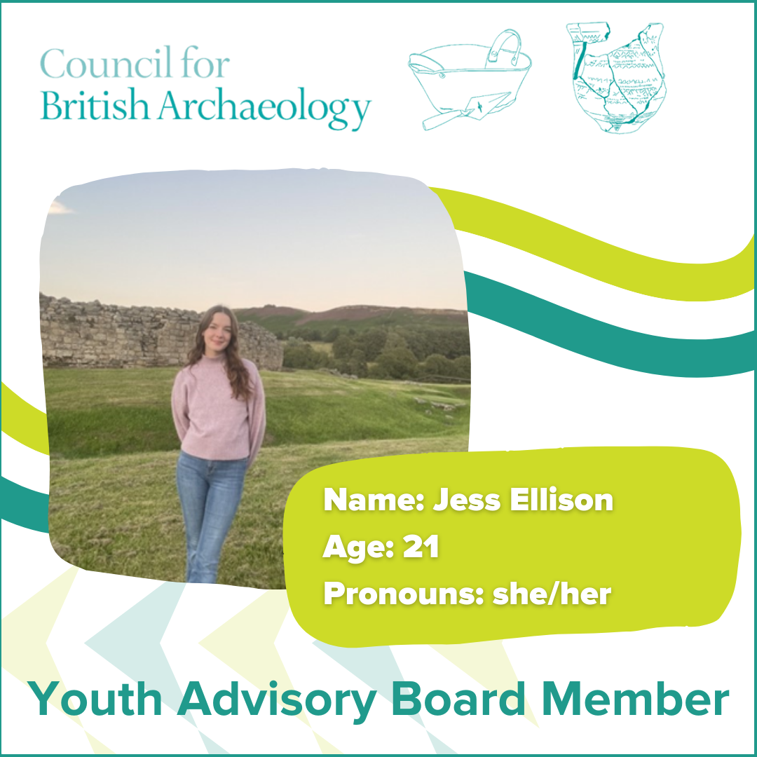 Picture of youth advisor Jess with pronouns and age