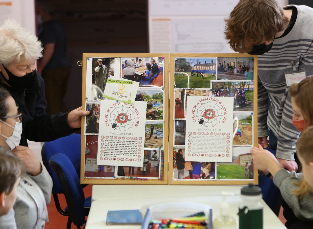 Colchester designing their trail logo