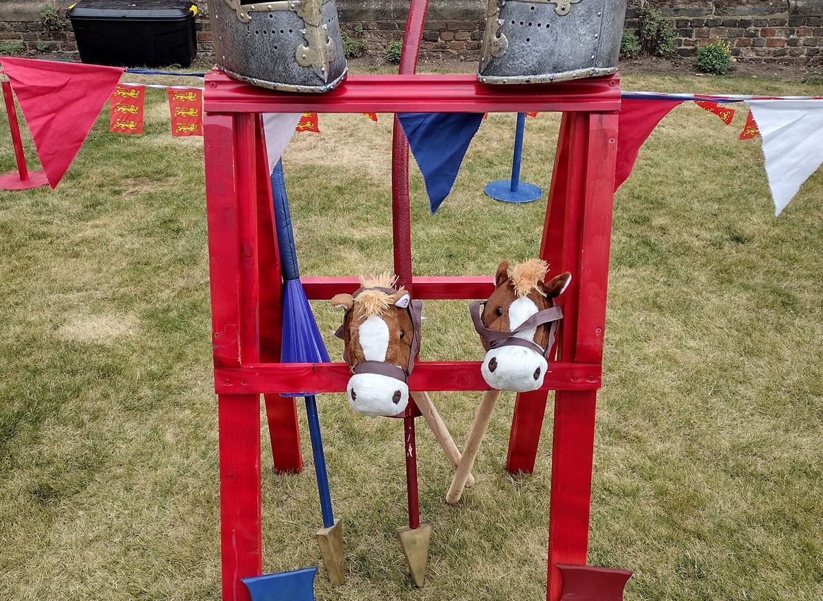 Kid Friendly Jousting Equipment