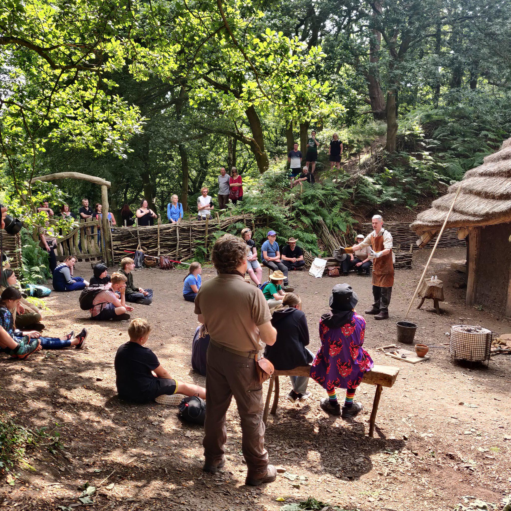 Youth engagement activity day at Beeston Castle, Cheshire