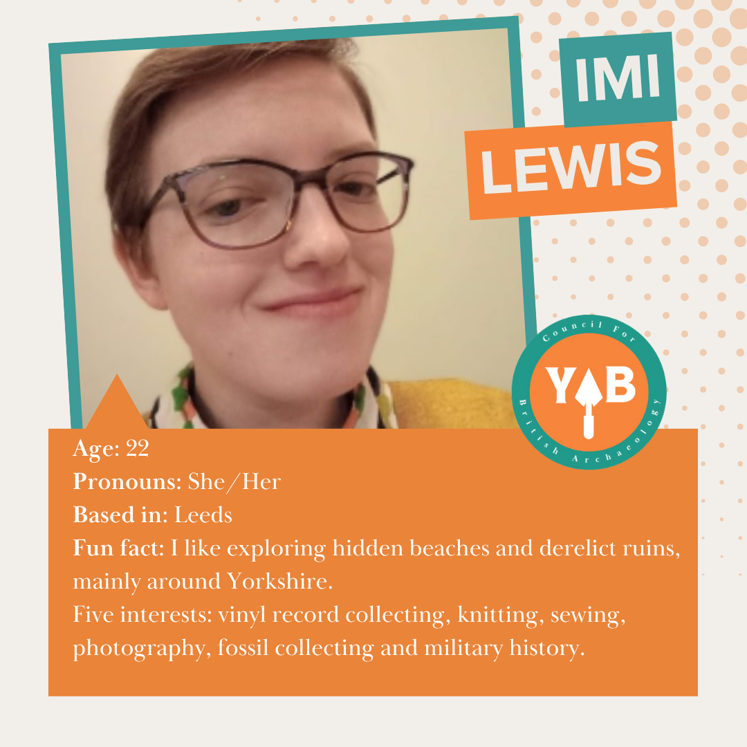 Picture of youth advisor Imi with pronouns and age