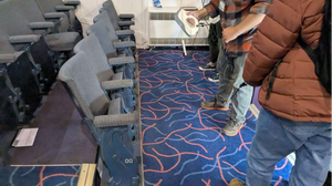 Dr Felxi Pedrotti scanning a cinema chair using the Artec Eva.png