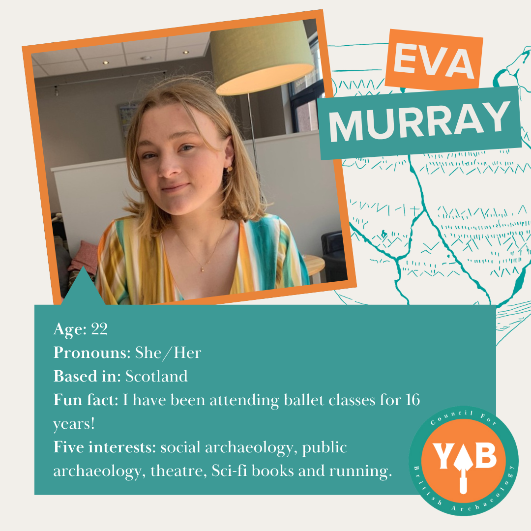 Picture of youth advisor Eva with pronouns and age