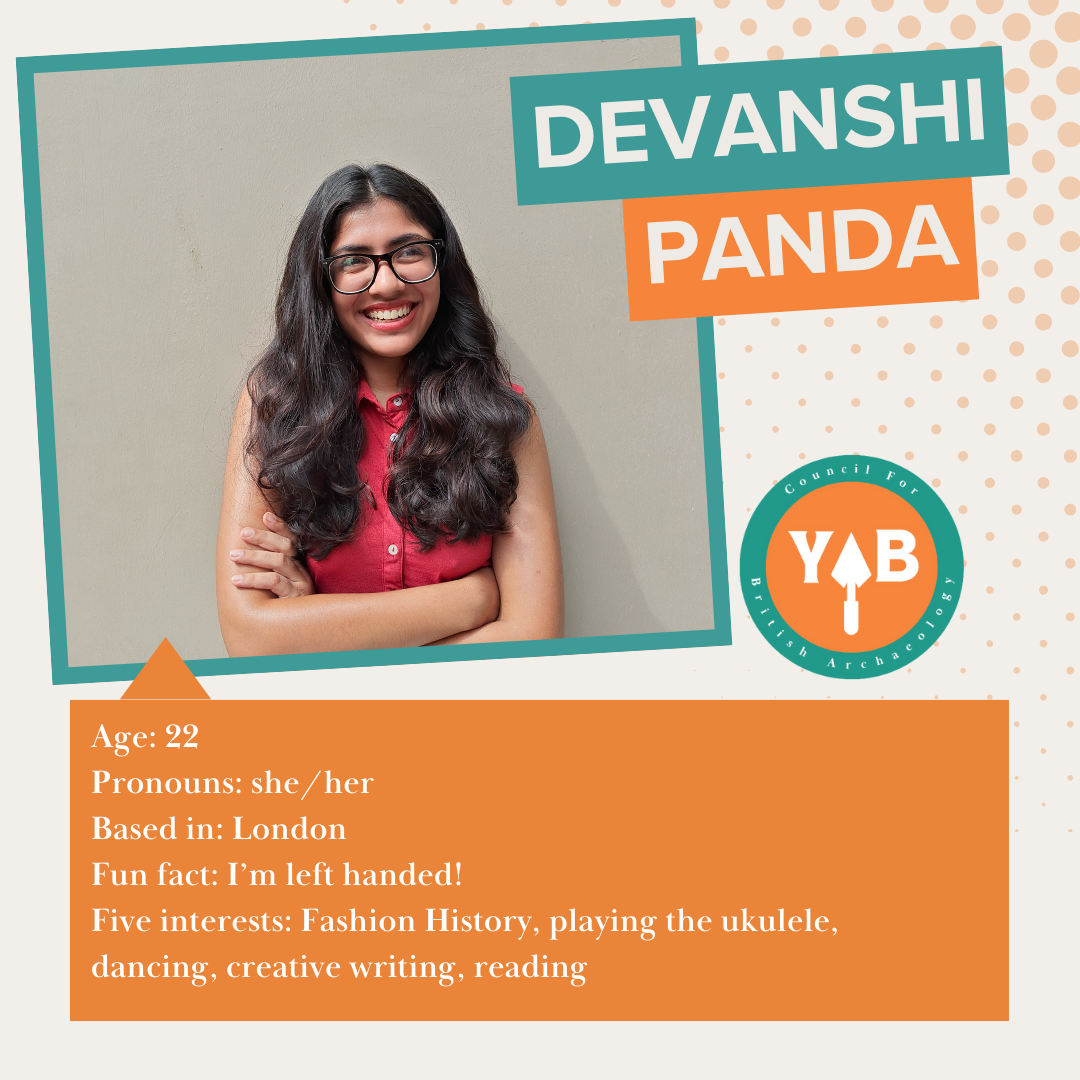 Picture of youth advisor Devanshi with pronouns and age