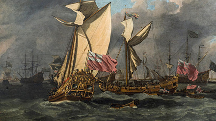 Detail from A Royal Visit to the Fleet by Willem van de Velde the Younger (T2931-009)_1.jpg