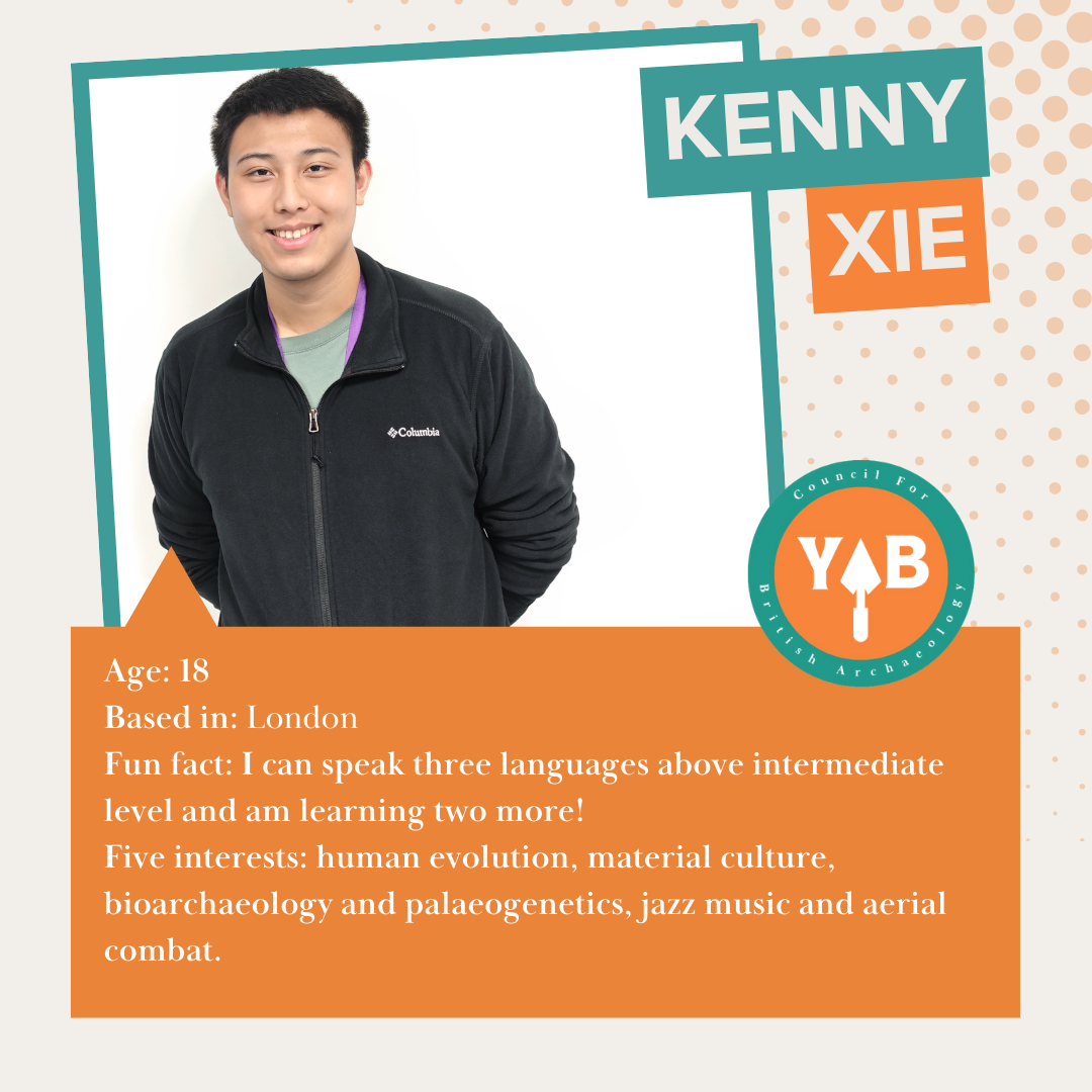 Picture of youth advisor Kenny with pronouns and age