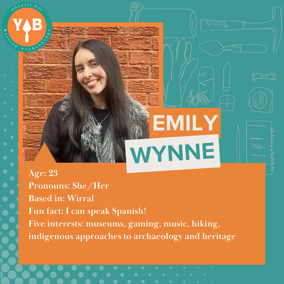 Picture of youth advisor George with pronouns and age