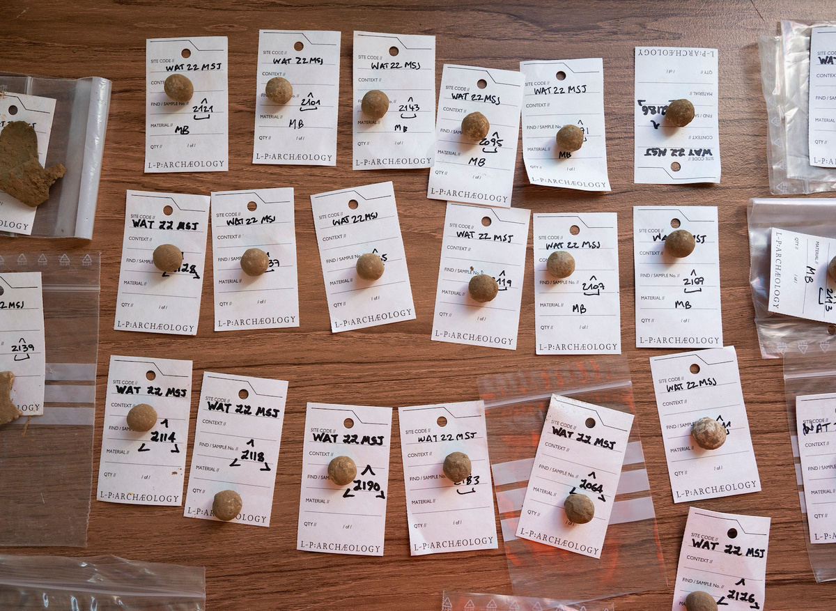 6. Musket balls